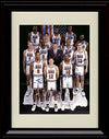8x10 Framed 1992 US Olympic Team Dream Team Autograph Promo Print Framed Print - Pro Basketball FSP - Framed   