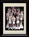 Framed 1992 US Olympic Team Dream Team Autograph Promo Print Framed Print - Pro Basketball FSP - Framed   