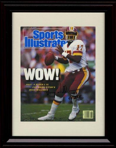 8x10 Framed Doug Williams - Washington Football Club SI Autograph Promo Print Champs! Framed Print - Pro Football FSP - Framed   