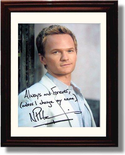 Unframed Neil Patrick Harris Autograph Promo Print Unframed Print - Television FSP - Unframed   