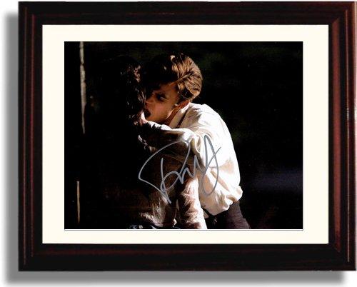 8x10 Framed Paul Wesley Autograph Promo Print - The Vampire Diaries Framed Print - Television FSP - Framed   