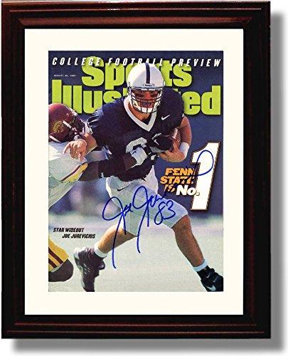 Framed 8x10 "Penn State Is No. 1" 1997 Joe Jurevicius SI Autograph Promo Print Framed Print - College Football FSP - Framed   