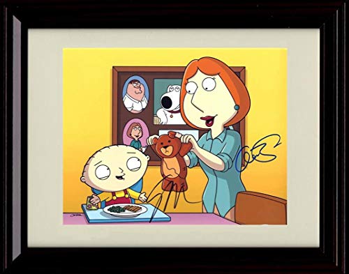 Unframed Seth MacFarlane and Alex Borstein Autograph Promo Print - Family Guy Unframed Print - Television FSP - Unframed   