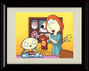 8x10 Framed Seth MacFarlane and Alex Borstein Autograph Promo Print - Family Guy Framed Print - Television FSP - Framed   