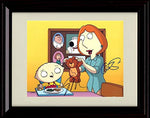 8x10 Framed Seth MacFarlane and Alex Borstein Autograph Promo Print - Family Guy Framed Print - Television FSP - Framed   
