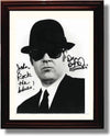 8x10 Framed Dan Akroyd Autograph Promo Print - Blues Brothers Framed Print - Movies FSP - Framed   