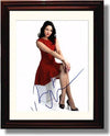16x20 Framed Annet Mahendru Autograph Promo Print Gallery Print - Television FSP - Gallery Framed   