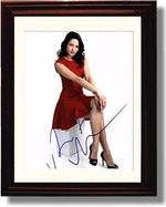 8x10 Framed Annet Mahendru Autograph Promo Print Framed Print - Television FSP - Framed   