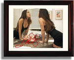 8x10 Framed Megan Fox Autograph Promo Print Framed Print - Movies FSP - Framed   